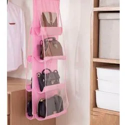 نگهدارنده و آویز کیف داخل کمد مدل 4 طبقه